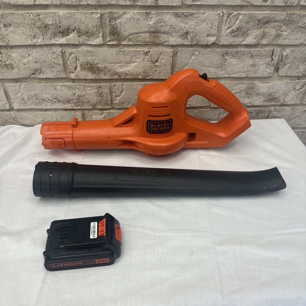 Black & Decker 20V Max Leaf Blower LSW221 Cordless Sweeper & Battery No Charger